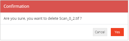 Delete Document Alert