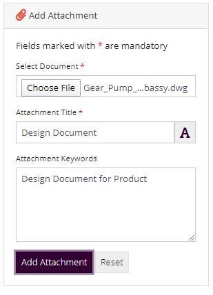 Add Document Attachment