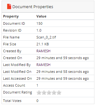 Document Properties