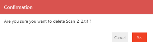 Delete Document Alert