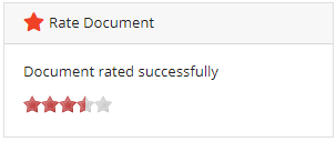 Document Rating Form